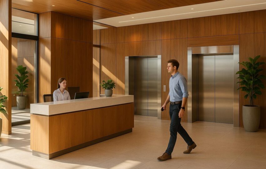 Wykończenia biurowe i komercyjne z efektem WOW! Sprawdź modne okładziny ścienne, które odmienią każde wnętrze biura lub lokalu usługowego.