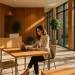 Zabudowy komercyjne i stolarka komercyjna, które budują wizerunek Twojej marki już od progu – idealne do biur, przestrzeni wspólnych i meblowych.